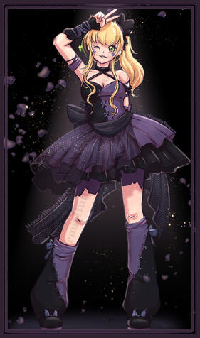 An illustration i was hired to do to turn a character into a pop idol. It was lots of fun! An illustration i was hired to do to turn a character into a pop idol. It was lots of fun!